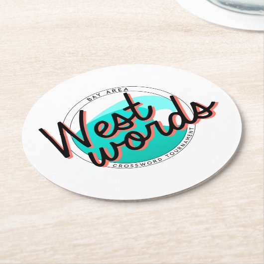 Westwords Set von Paper Untersetzer (Angewinkelt)