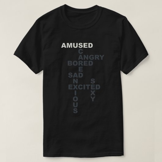 Westworld Giggles-Stimmung vergiftet T-Shirt (Design vorne)