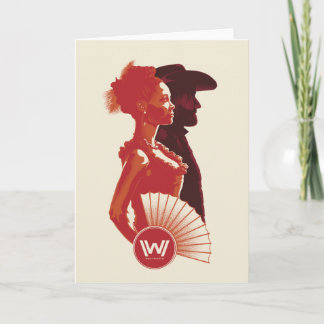Westworld | Maeve u. Hector-Schablonen-Porträt Karte