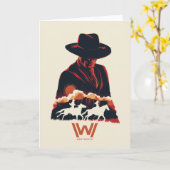 Westworld | Mann in der schwarzen Karte (Gelbe Blume)