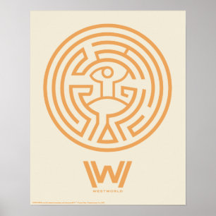 Westworld   The Maze Symbol Poster