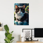*~* Wet AP68 2:3 Katze Feline Kitten Kitty Sweet Poster (Heimbüro)
