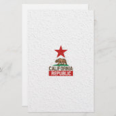 Wet California Republic Briefpapier (Vorne/Hinten)