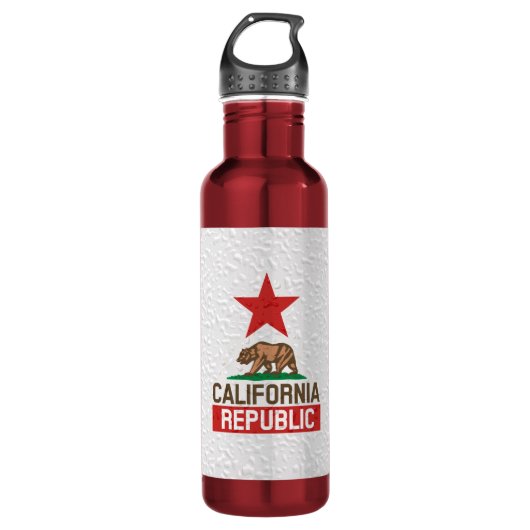 Wet California Republic Edelstahlflasche (Vorderseite)
