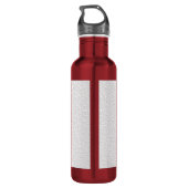 Wet California Republic Edelstahlflasche (Rückseite)