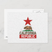 Wet California Republic Postkarte (Vorne/Hinten)