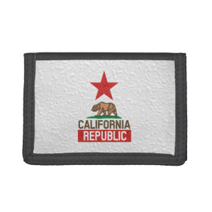 Wet California Republic Trifold Geldbörse