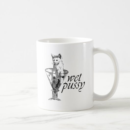 Wet Kitty Kaffeetasse (Rechts)