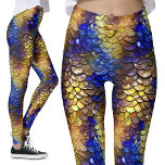Wet Look Blue Gold Scales Fantasy Dragon Mermaid Leggings<br><div class="desc">Navy Blue und Gold Scales Leggings | Fantasy Dragon Mermaid Kostüm. Tauchen Sie ein in das faszinierende Reich der Fantasie mit diesen Leggings, die sich perfekt für die Kanalisierung Ihrer inneren Meerjungfrau oder für den majestätischen Flug eines Fantasiedrachen eignen. Der nasse Look fügt eine zusätzliche Ebene der Realität hinzu, indem...</div>
