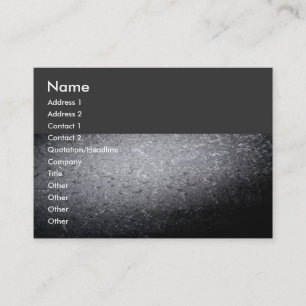 Wet Street Business Card Visitenkarte