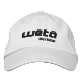 Weta Fun. Fast. Easy Hat Bestickte Baseballkappe (Vorderseite)