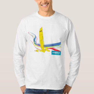 Weta Trimaranentwurf auf Langhülse T - Shirt