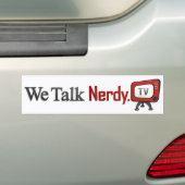 WeTalkNerdy.tv Autoaufkleber (Auf Auto)