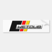 Wetdub Logo durch Brent Davis Autoaufkleber (Vorne)
