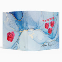 Wetercolor personalisiert Binder