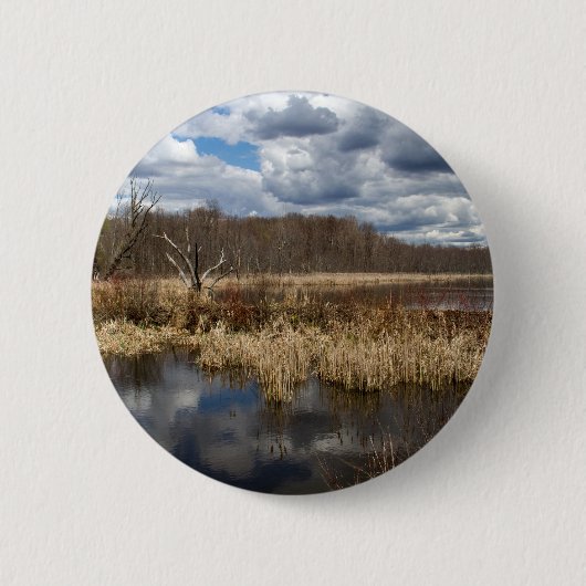 Wetland Cloudscape Button (Vorderseite)
