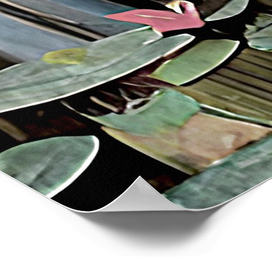 Wetland Magic Birds Nature Series Poster (Ecke)