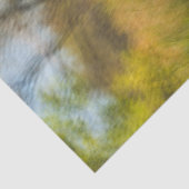 Wetlands-Boardwalk-Szene Frühfall Seidenpapier (Detail)