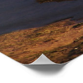 Wetlands-Vogelgott Behalte Sie drucken Poster (Ecke)