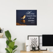 Wetlands-Vogelgott Behalte Sie drucken Poster (Heimbüro)