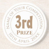 Wettbewerb 3. Preis für Trophäe Untersetzer (Vorne)