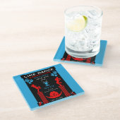 Wettbewerb "American Line Tancing" Glasuntersetzer (Schrägansicht)