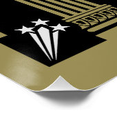 Wettbewerb "American Line Tancing" Poster (Ecke)