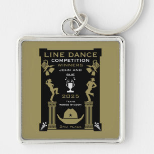 Wettbewerb "American Line Tancing" Schlüsselanhänger