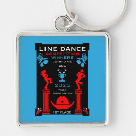 Wettbewerb "American Line Tancing" Schlüsselanhänger