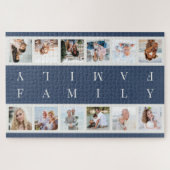 Wettbewerb der Fotocollage Mirrored-Familienteams Puzzle (Horizontal)