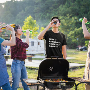 Wettbewerb GRILLEN Fleischliste und Ampersands T-Shirt