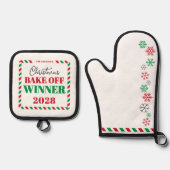 Wettbewerb "Kochen oder Backen" Gewinner Ofenhandschuh & Topflappen-Set (Vorderseite)
