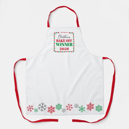 Wettbewerb "Kochen oder Backen" Gewinner Schürze (Vorderseite)