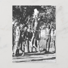 Wettbewerb Maasai Warrior Postkarte