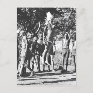 Wettbewerb Maasai Warrior Postkarte