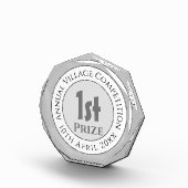 Wettbewerb Preis Trophäe Fotoblock (Rechts)