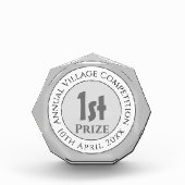 Wettbewerb Preis Trophäe Fotoblock (Vorderseite)