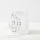 Wettbewerb Preis Trophäe Mattiertes Glas B Mattglastasse (Vorderseite Links)