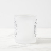 Wettbewerb Preis Trophäe Mattiertes Glas B Mattglastasse (Mittel)