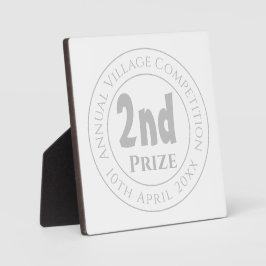 Wettbewerb Preis Trophäe Preis Plaque Fotoplatte