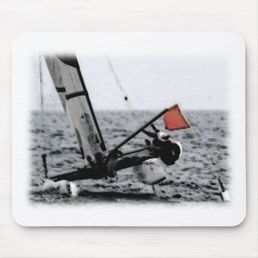 Wettbewerb Sailing Catamaran Picture Mousepad (Vorne)