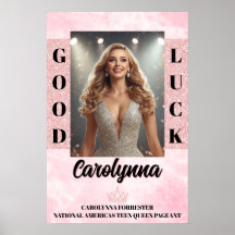 Wettbewerb Tür Poster Rosa Marmor Abschied Wettbew