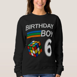 Wettbewerbsdrehzahl für 6 Jahre Geburtstag Sweatshirt