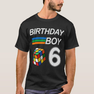Wettbewerbsdrehzahl für 6 Jahre Geburtstag T-Shirt