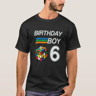Wettbewerbsdrehzahl für 6 Jahre Geburtstag T-Shirt