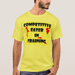 Wettbewerbsfähiger Esser im Training T-Shirt