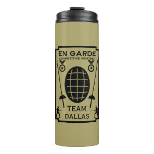 Wettbewerbsfähiges Schwertgefühl Thermosbecher