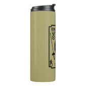 Wettbewerbsfähiges Schwertgefühl Thermosbecher (Nach links gedreht)