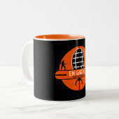 Wettbewerbsfähiges Schwertgefühl Zweifarbige Tasse (Vorderseite Links)