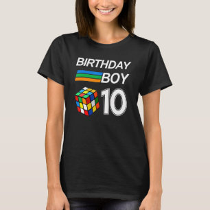 Wettbewerbsgeschwindigkeit für 10 Jahre Geburtstag T-Shirt